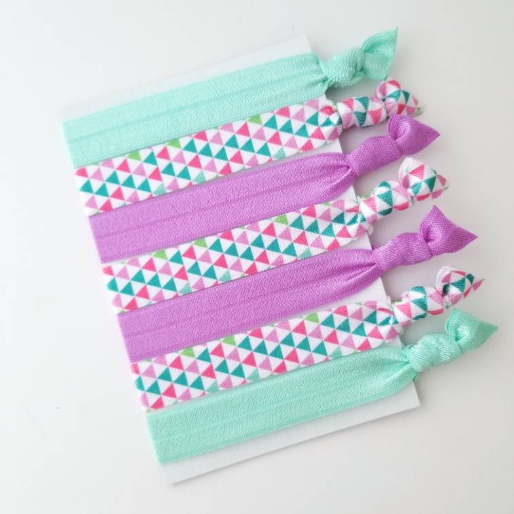 Geometric Hair Tie Set